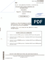 English A 2009 P2 PDF