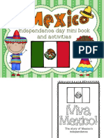 Mexico Independence Day Librito Bilingualversion