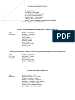 Committees and Ancillary