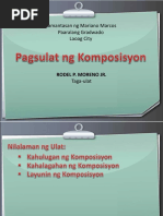 Pagsulat NG Komposisyon