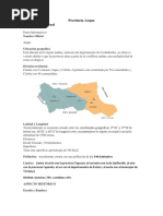 Mapa de Cochabamba y Sus Provincias | PDF