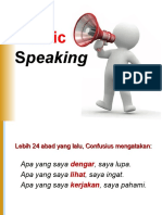 Materi Public Speaking