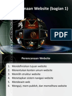 Perencanaan Website (Bagian 1)