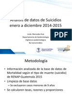 Analisis de Datos de Suicidios 2014-2015