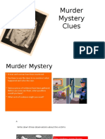 Sarajevo Mystery Clues