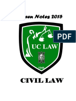 CIVIL LAW Green Notes 20015 PDF