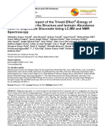 Trivedi Effect - Evaluation of the Impact of the Trivedi Effect® -Energy of Consciousness on the Structure and Isotopic Abundance Ratio of Magnesium Gluconate Using LC-MS and NMR Spectroscopy