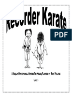 Recorder Karate Level 3