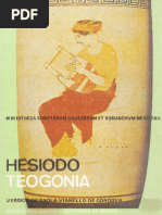 Teogonía de Hesíodo (Bilingüe) - UNAM PDF