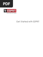 Get Started ESPRIT