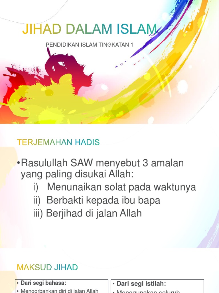 Jihad Dalam Islam Pdf