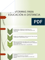 Plataformas para Educación A Distancia5