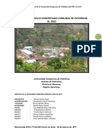 Plan de Desarrollo Concertado de La C.C Pichirhua