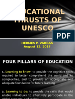 Unesco Educational Thrusts