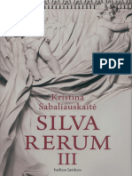 Kristina - Sabaliauskaite. .Silva - rerum.iii.2014.LT