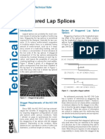 ACI Staggered Lap Splices PDF