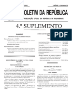 Diploma Ministerial - 144 - 2010 Actualiza Taxas de DUAT