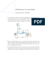 Ejercicios Resistencia de Materiales