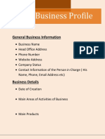 Business Profile Template1