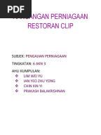 Rancangan Perniagaan Restoran