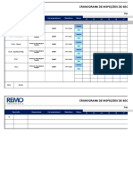 Cronograma de Inspeções