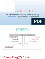 Flag Registers: x86 Microprocessors