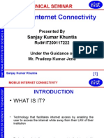 Mobile Internet Connectivity