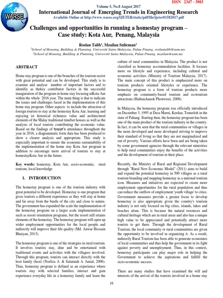 Homestay case study 08 picture