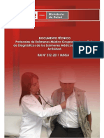 RM 312-2011 MINSA - Protocolos de Examenes Médico Ocupacionales y Guía de Diagnósticos de los Exámenes Médicos Obligatorios por Actividad.pdf