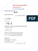 Ce 533 - Bearing Capacity Equations