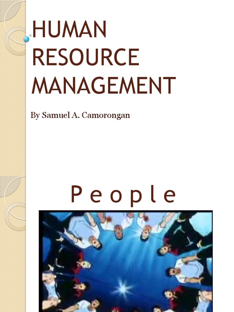 Human Resource Management PDF Recruitment Human Resource Management