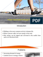 Power Generation Through Footsteps