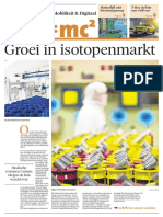 2017-09-01 Groei in Isotopenmarkt