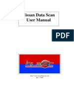Nissan Datascan User Manual 1.0