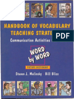 Handbook of Vocabulary Teachin Strategies PDF