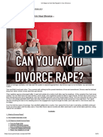 10 Steps To Not Get Raped in Your Divorce