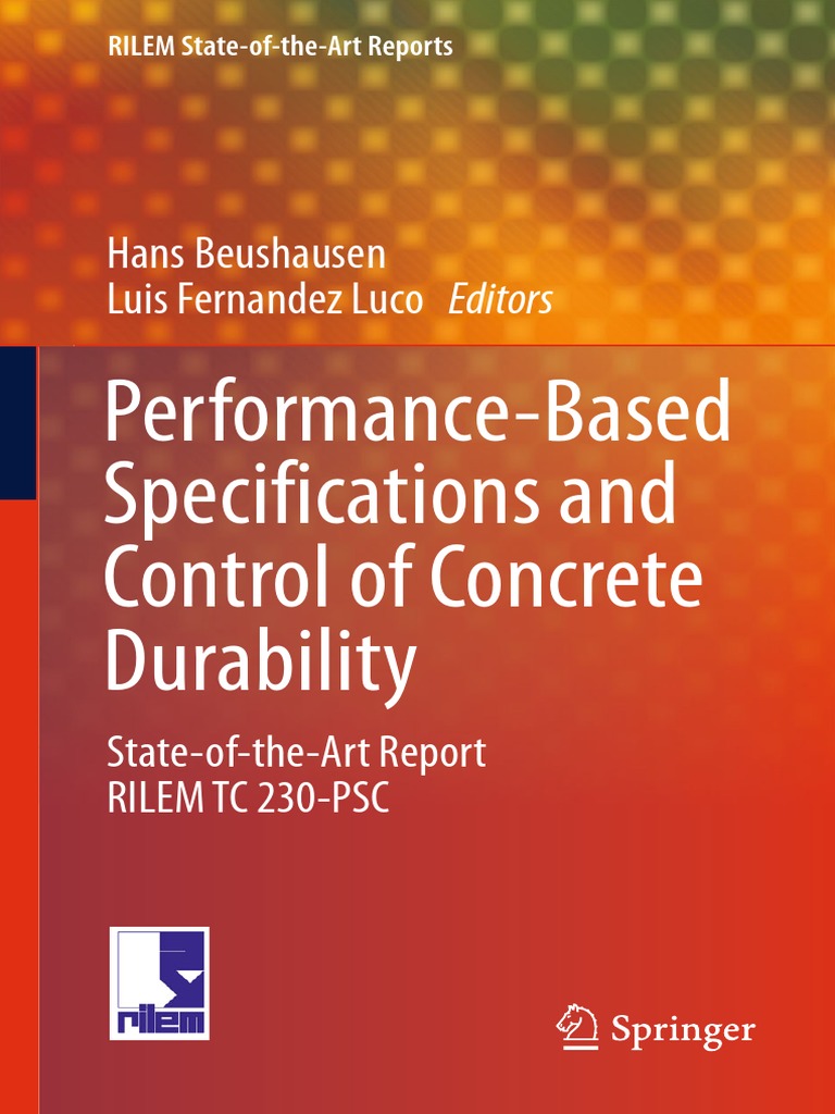 Performance-Based Specifications and Control of Concrete Durability ...