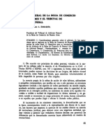 Regimen Arbitral de La Bolsa de Comercio de Buenos Aires y El Tribunal de Arbitraje General