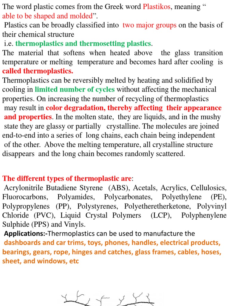 Understanding Thermoplastics and Their Uses | PDF | Thermoplastic ...