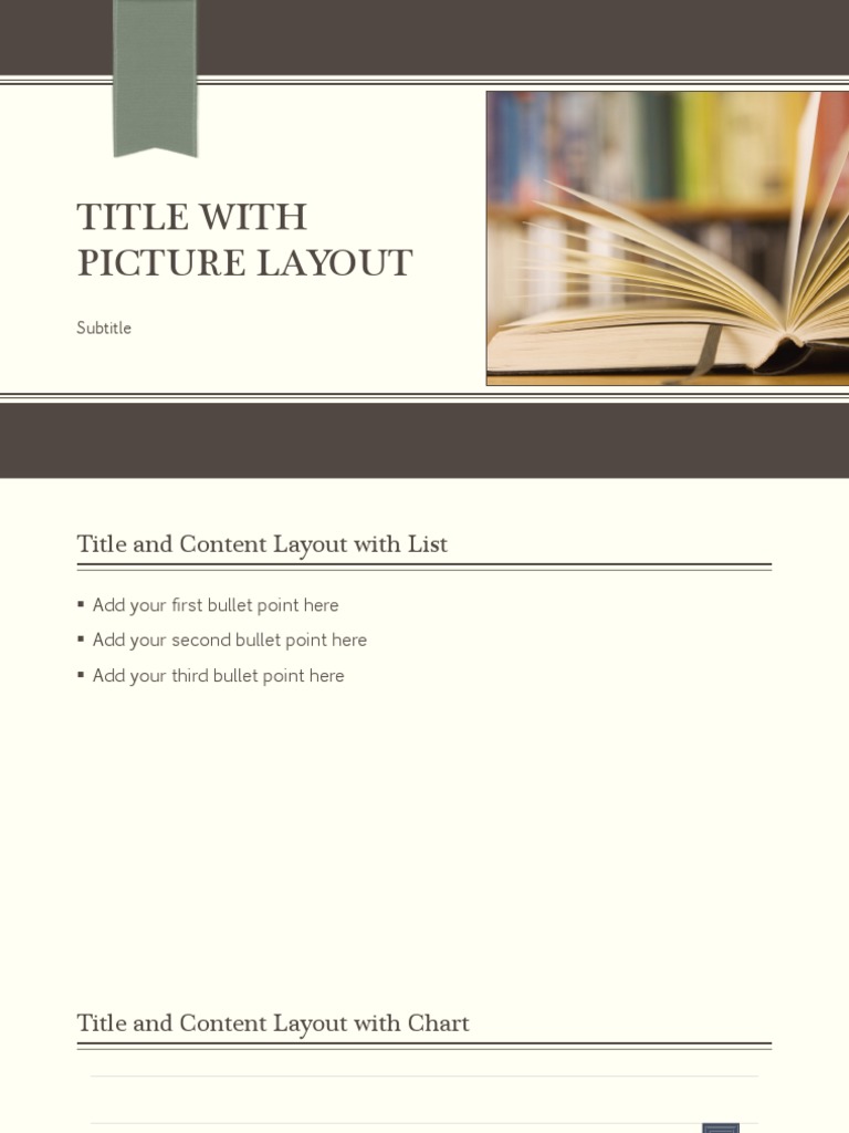 Title With Picture Layout | PDF