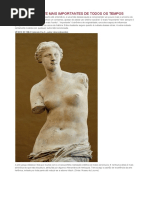 10 Obras de Arte Mais Importantes de Todos Os Tempos