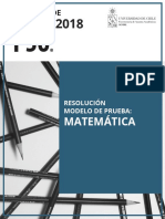 Modelo Prueba de Matemáticas 2017- Prueba de selección universitaria
