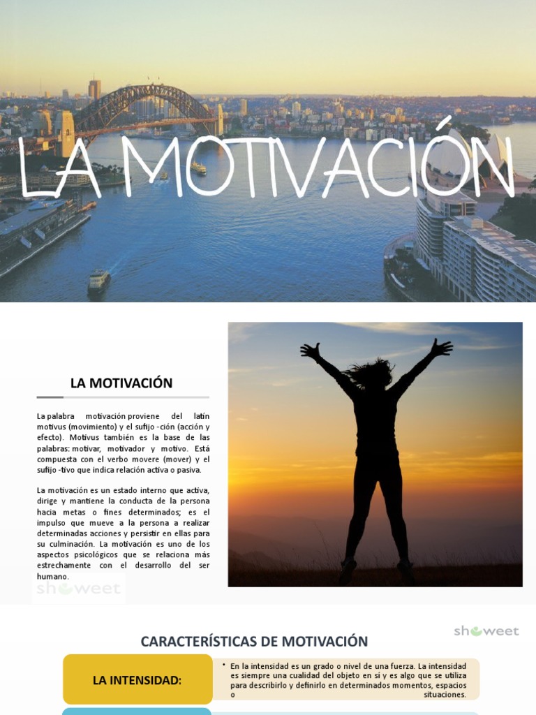 La Motivacion | PDF | Motivación | Motivacional