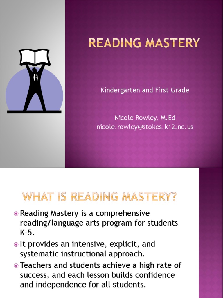 Reading Mastery Training 1 PDF Reading (Process) Semiotics