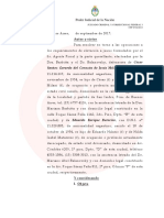 El Juez Daniel Rafecas Elevó A Juicio Oral La Causa de César Milani Por Enriquecimiento Ilícito