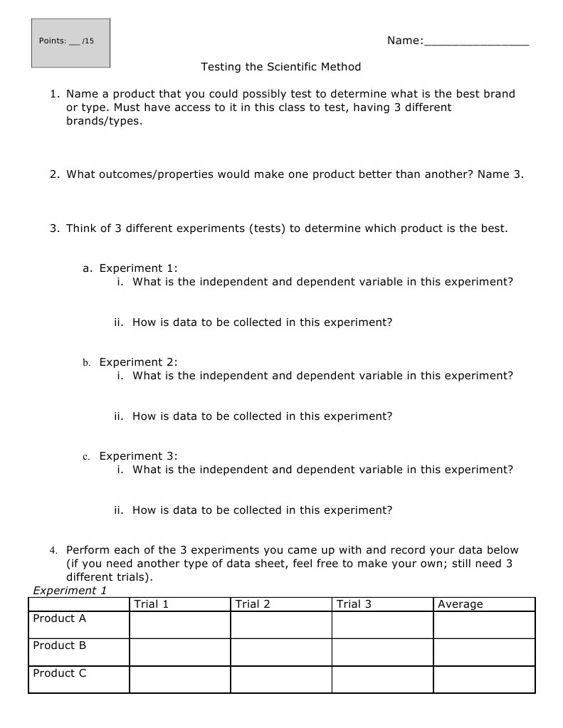 Testing The Scientific Method | PDF