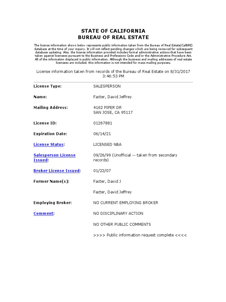 statement of information california pdf free download