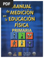 Manual de Medición en La Educación Física PRIMARIA