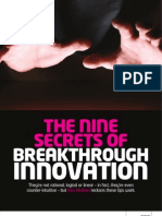 The Nine Secrets Of: Breakthrough