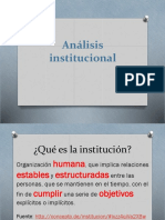 Generalidades Analisis Institucional